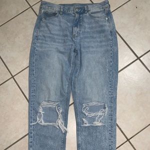 High rise mom jean (american eagle)